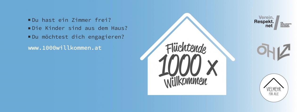“Flüchtende 1000x Willkommen” - Wie kann ich helfen?
