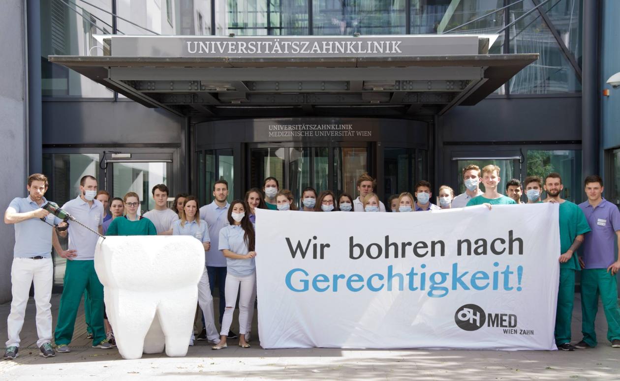 Pressekonferenz Finanzielle Belastung Der Zahnmedizinstudierenden In Den Praktikumsjahren Osterreichische Hochschuler Innenschaft