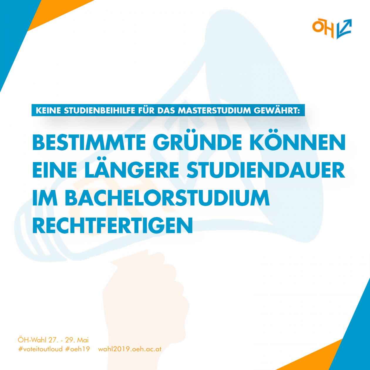 Keine Studienbeihilfe für das Masterstudium gewährt: Bestimmte Gründe können eine längere Studiendauer im Bachelorstudium rechtf
