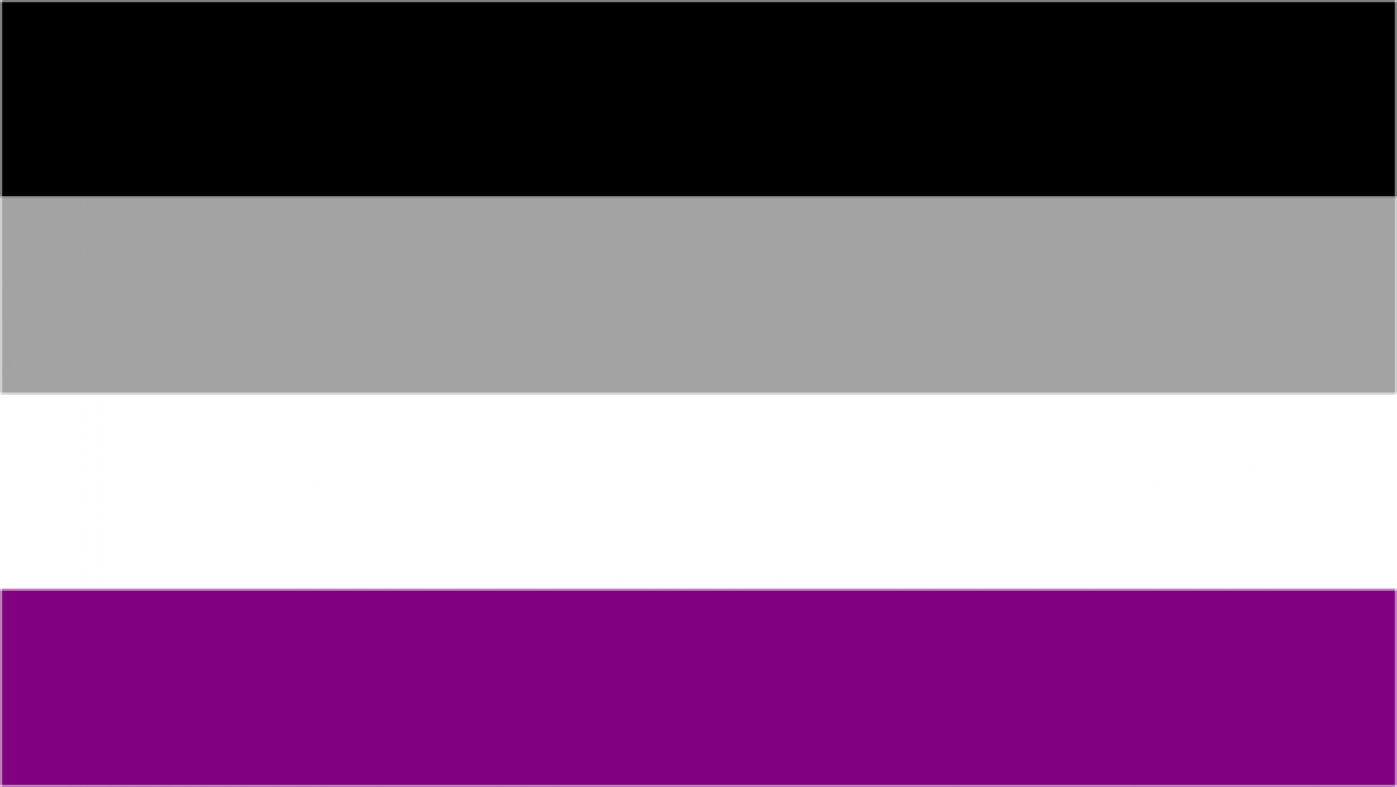 Asexualität Pride Flagge