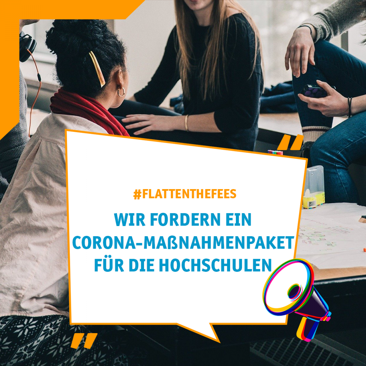 Wir fordern ein Corona-Maßnahmenpaket für die Hochschulen