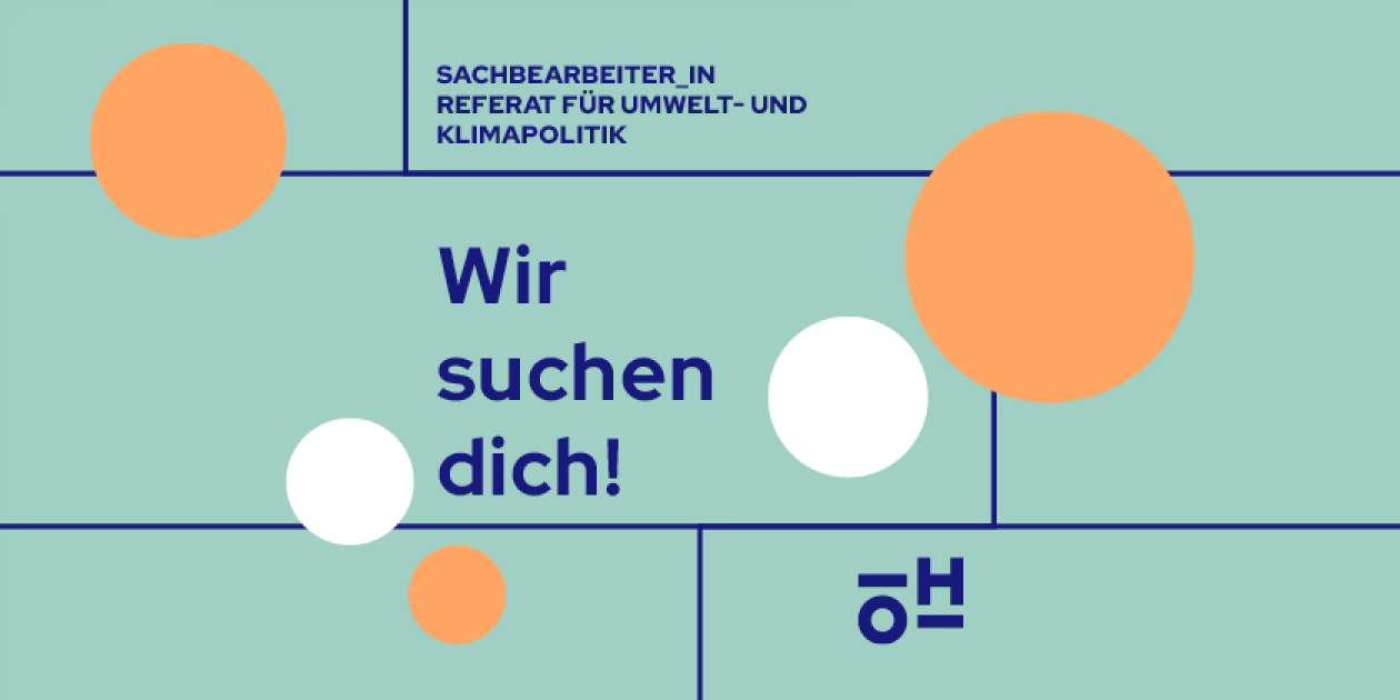Wir suchen dich! Sachbearbeiter_in für Umwelt- und Klimapolitik