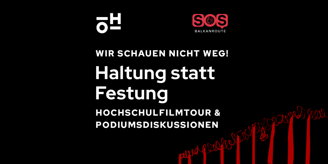 haltung statt festung - eventbanner