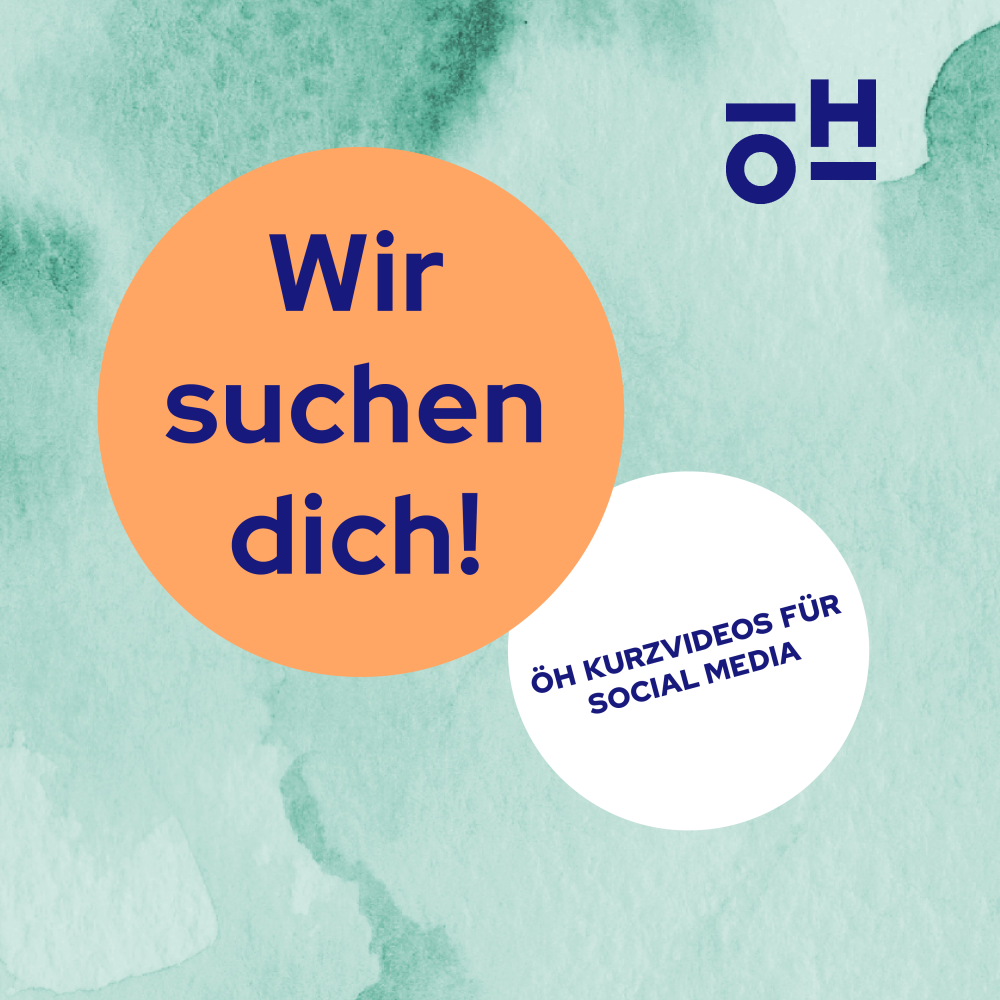 Wir suchen dich: ÖH Kurzvideos