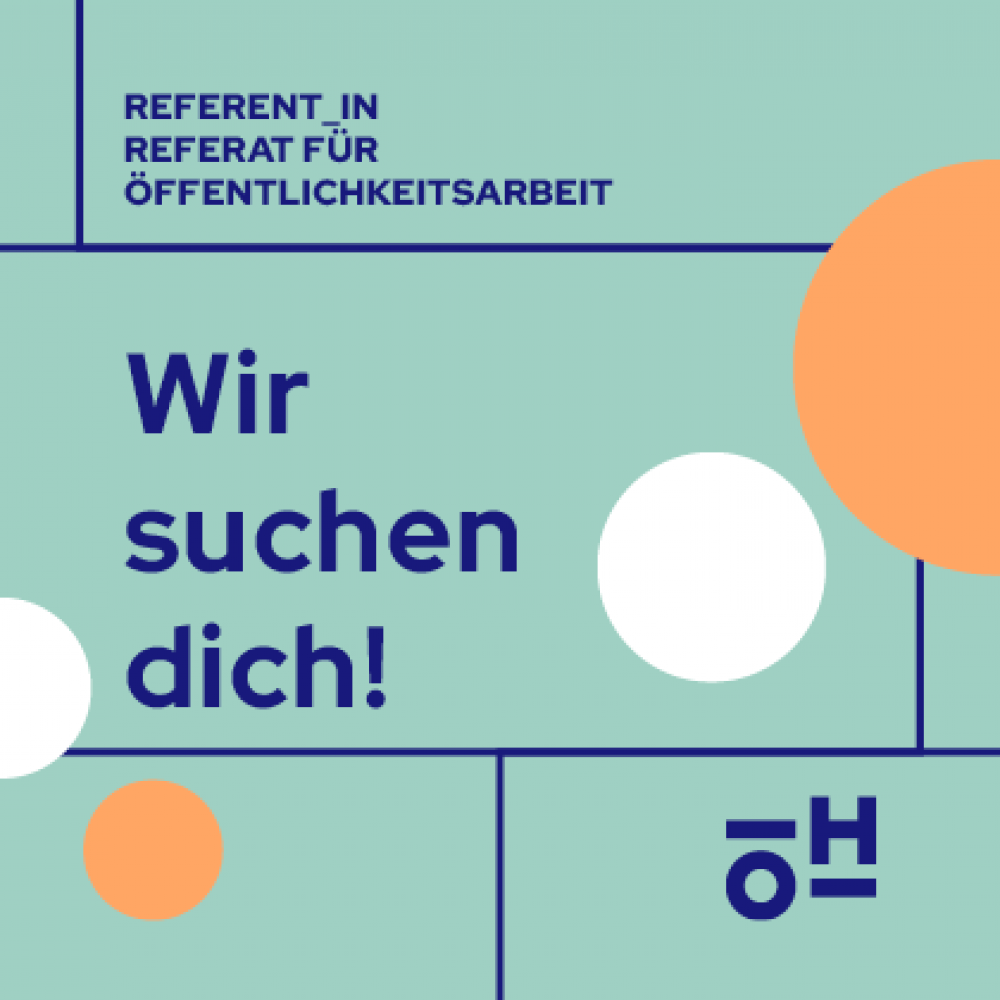 Wir suchen dich! Referent_in für Öffentlichkeitsarbeit