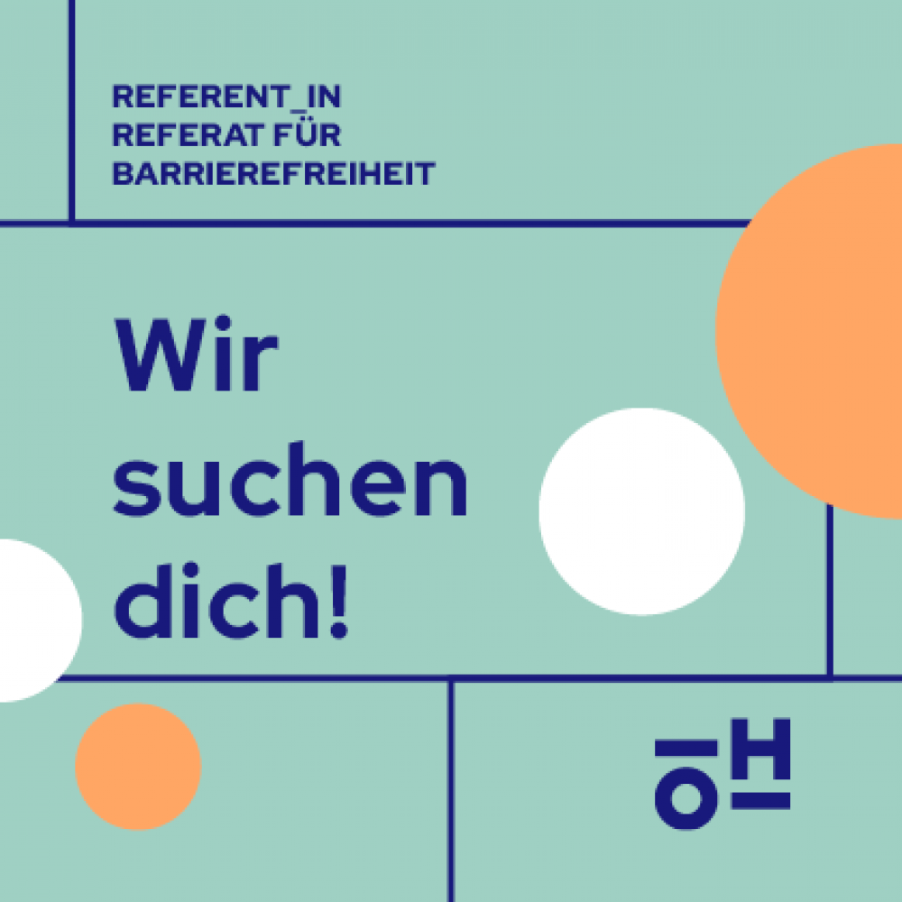 Wir suchen dich! Referent_in für Barrierefreiheit