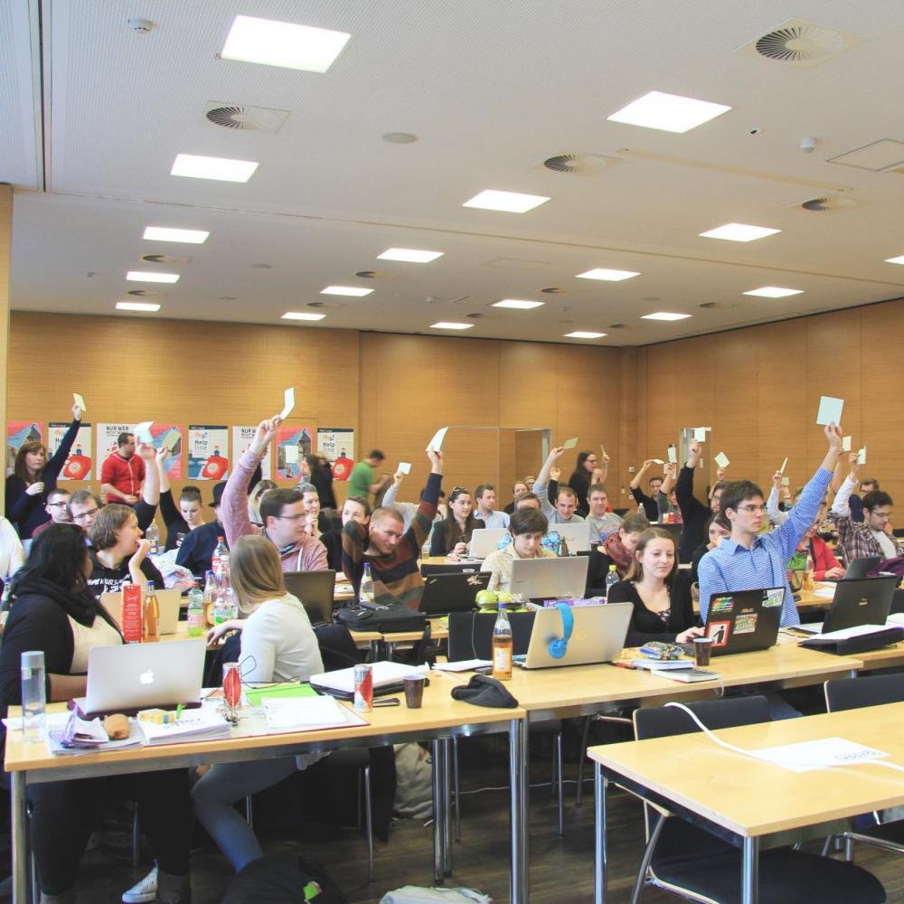 Erste ordentlichen Sitzung der ÖH Bundesvertretungssitzung im Wintersemester 2015/16