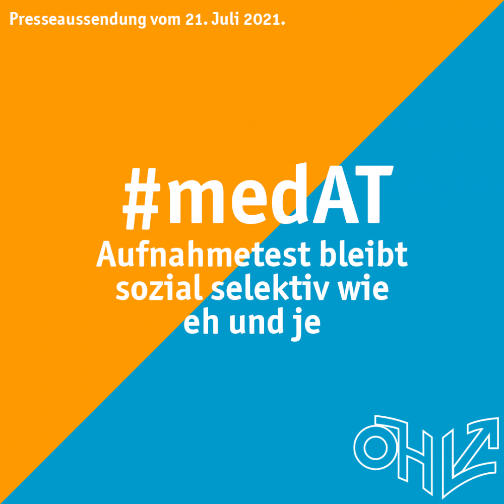 #medAT bleibt sozial selektiv wie eh und je