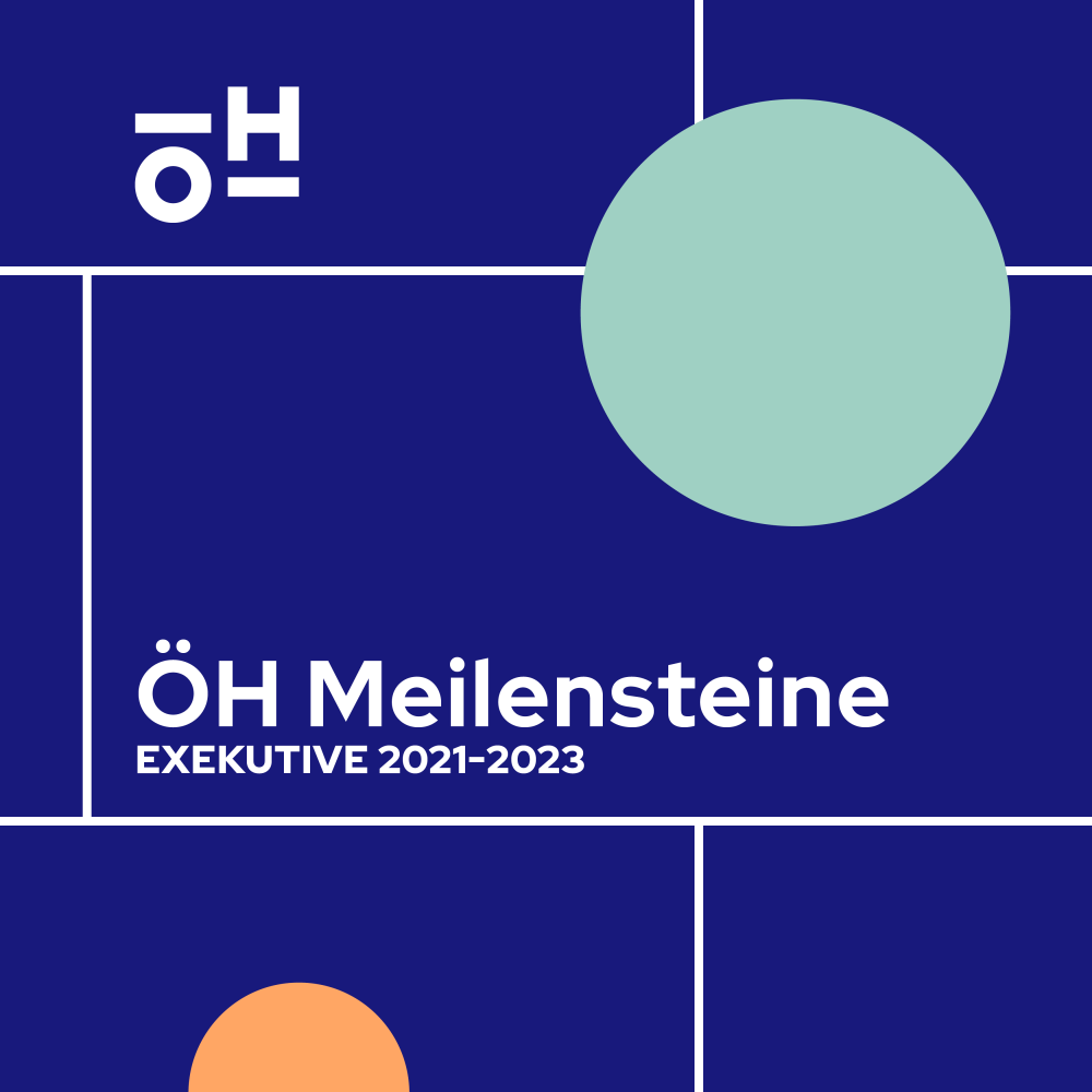 ÖH Meilensteine