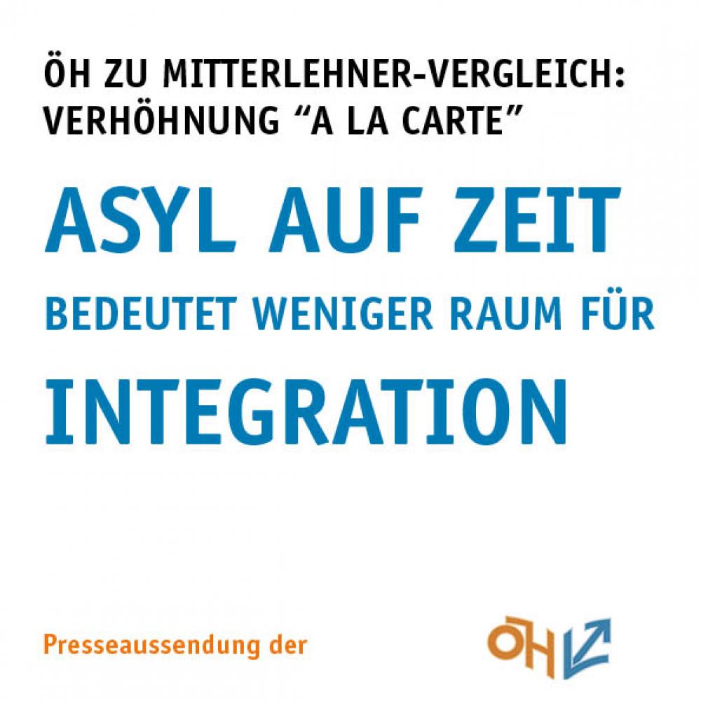 Asyl auf Zeit bedeutet weniger Raum für Integration