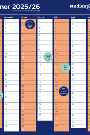 ÖH Kalender 2025 Schulen