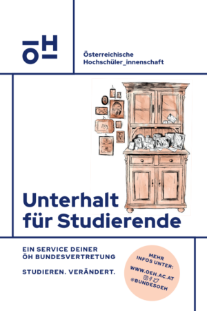 Cover: Unterhalt für Studierende
