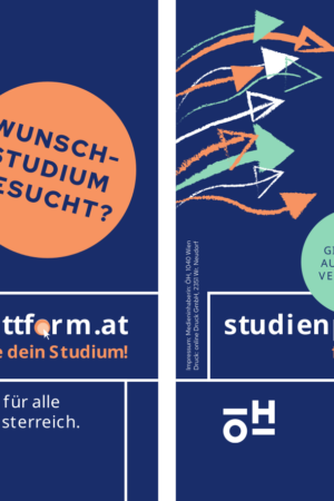 Flyer studienplattform.at