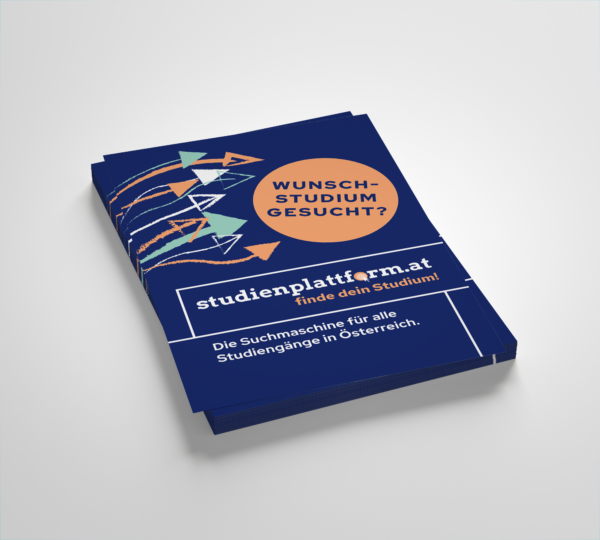 Flyer: studienplattform.at